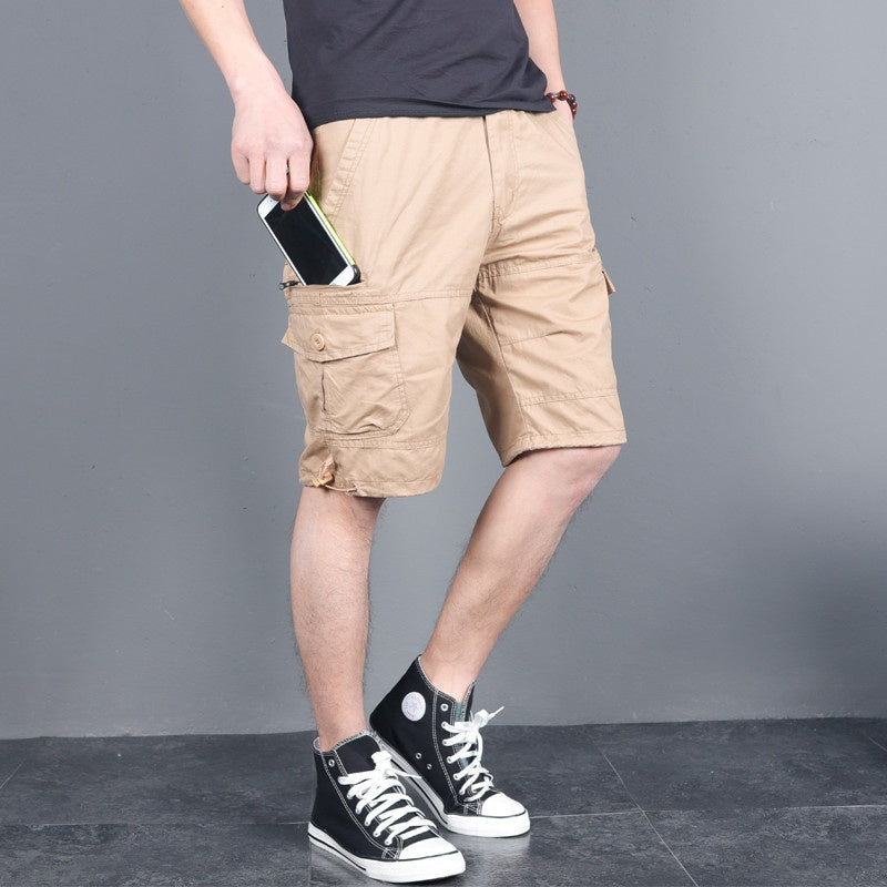 Men's Casual Multi-Pocket Cargo Shorts