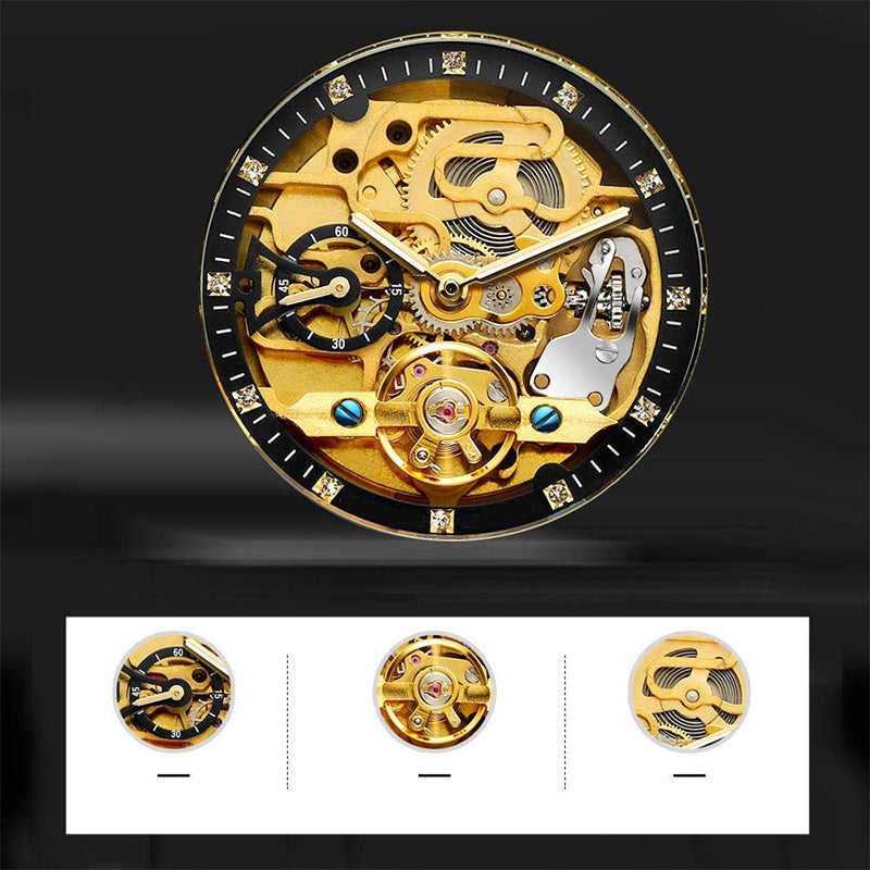 Men’s Luxury Skeleton Mechanical Watch