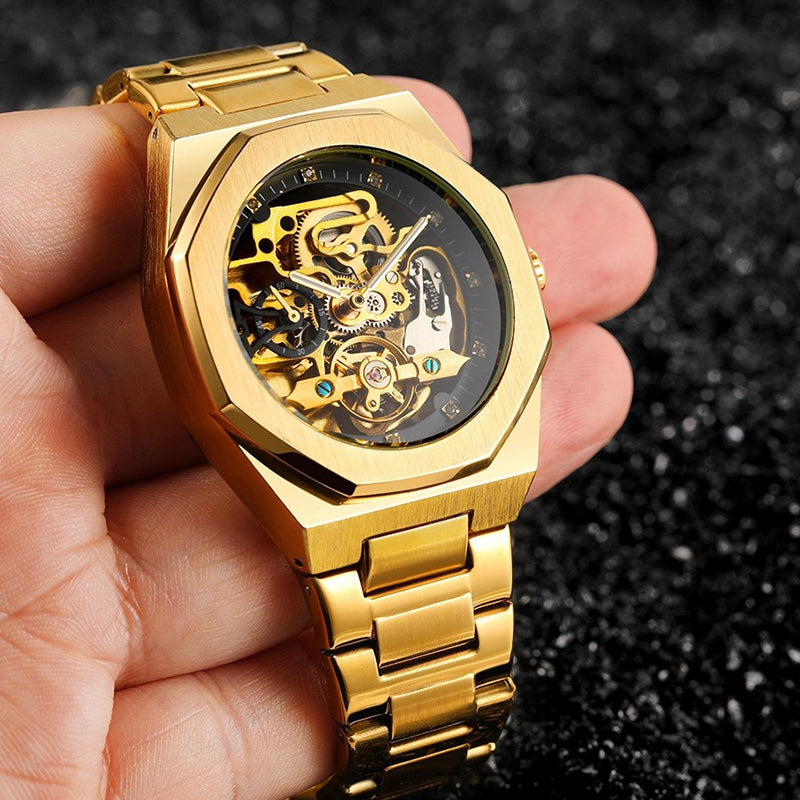 Men’s Luxury Skeleton Mechanical Watch