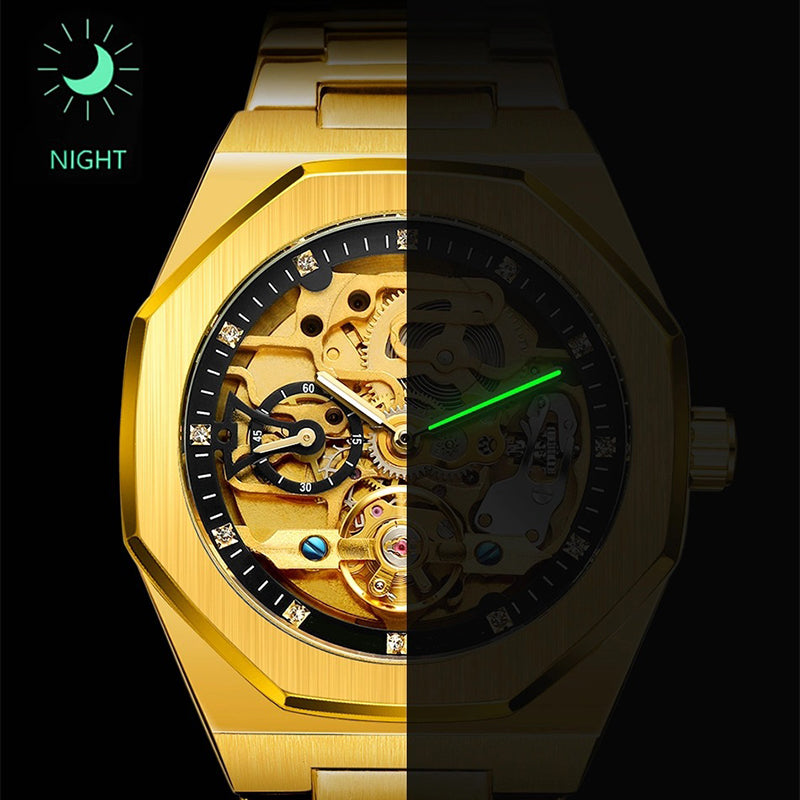 Men’s Luxury Skeleton Mechanical Watch