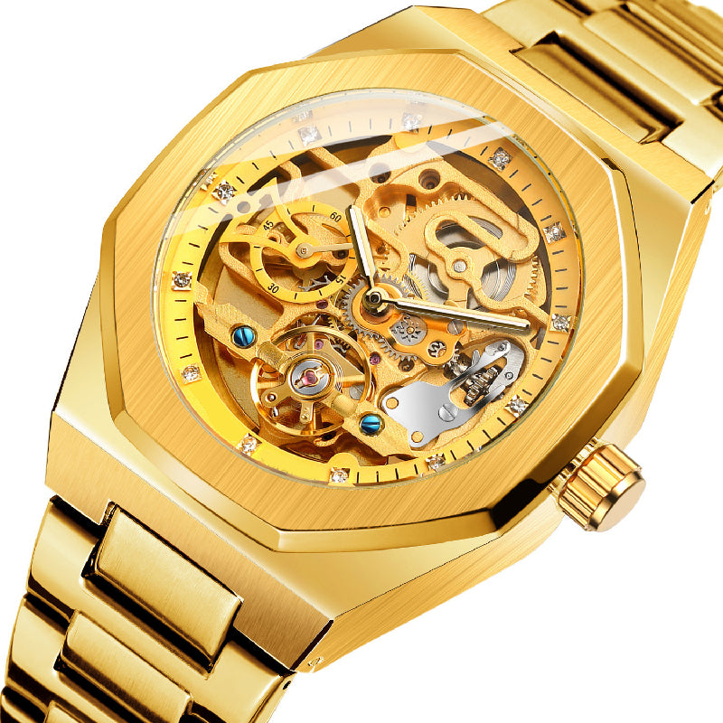 Men’s Luxury Skeleton Mechanical Watch