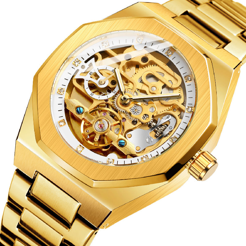 Men’s Luxury Skeleton Mechanical Watch