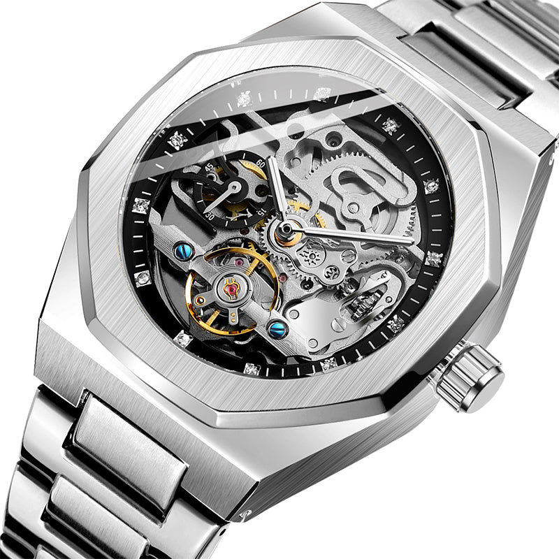 Men’s Luxury Skeleton Mechanical Watch