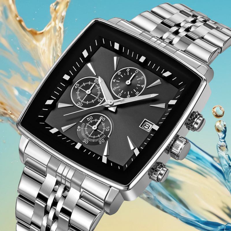 Men's Multifunctional Waterproof Quartz Watch