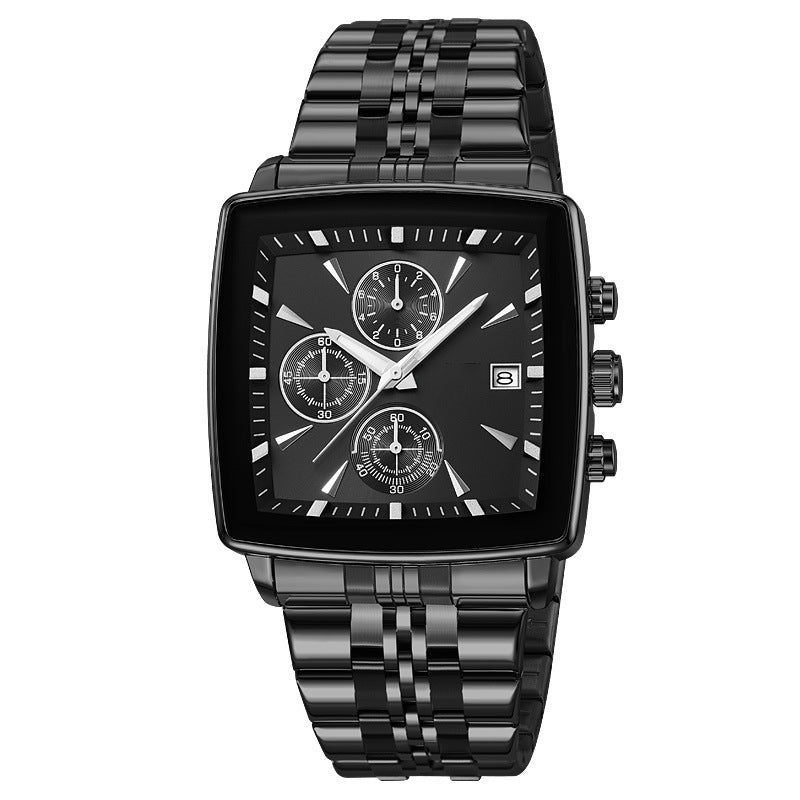 Men's Multifunctional Waterproof Quartz Watch