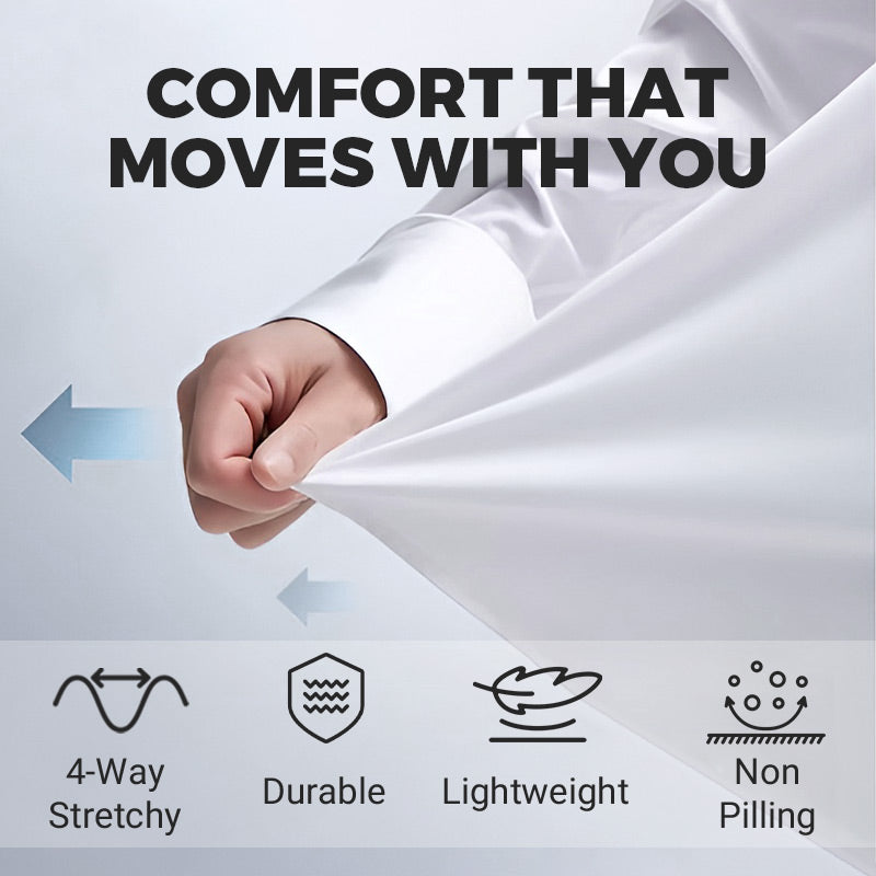 👔Men's Wrinkle-Free Button-Down Shirt