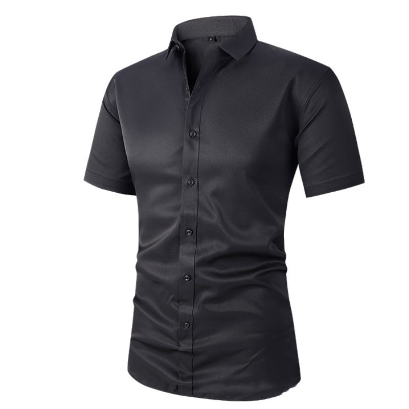 🔥Summer Special🔥Men's Stretch Short Sleeve Dress Shirt