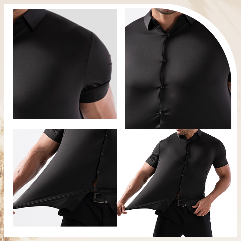 Men's Short Sleeve 4-Way Stretch Shirt