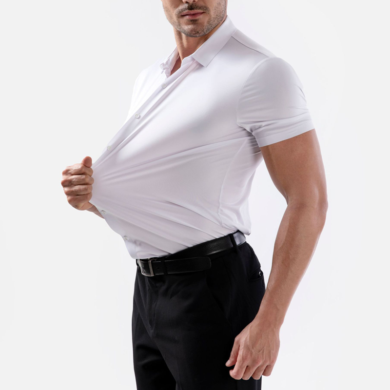 Men's Short Sleeve 4-Way Stretch Shirt