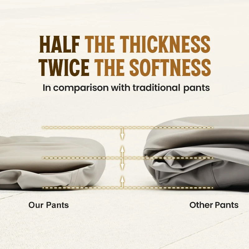 Men's Casual Solid Color Elastic Waistband Pants