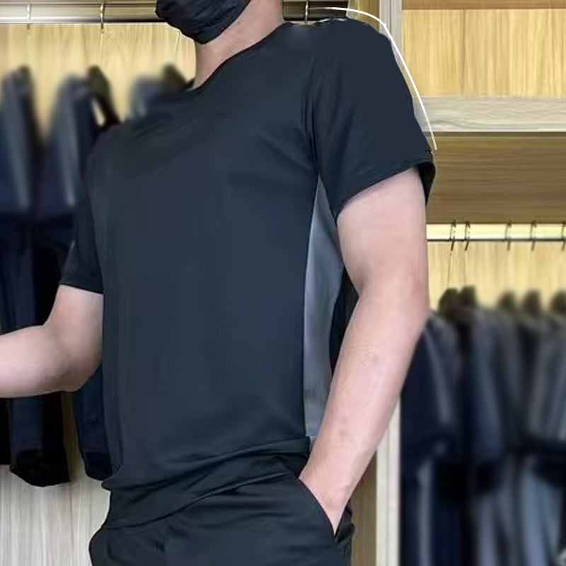 Men's Workout T-Shirt & Shorts Set