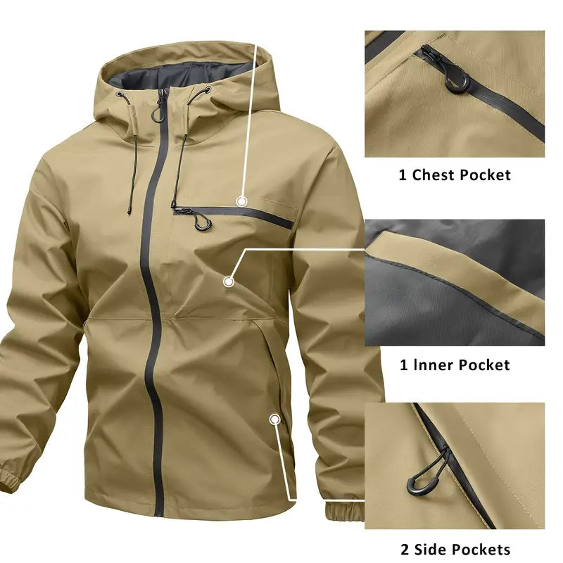 🔥LAST DAY SALE- 50% OFF⛰️Outdoor Sports Solid Color Jacket For Men and Women