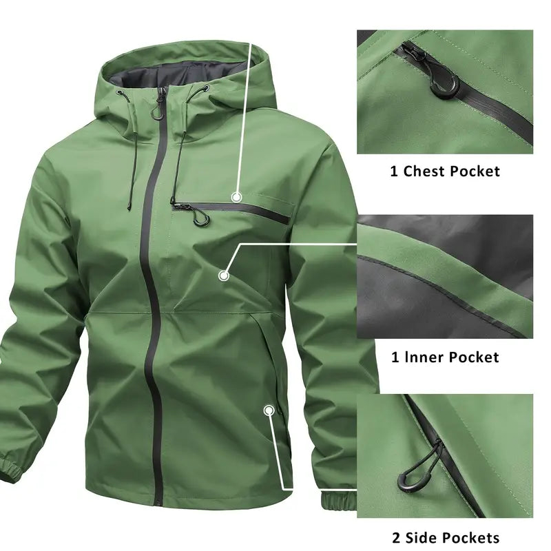 🔥LAST DAY SALE- 50% OFF⛰️Outdoor Sports Solid Color Jacket For Men and Women