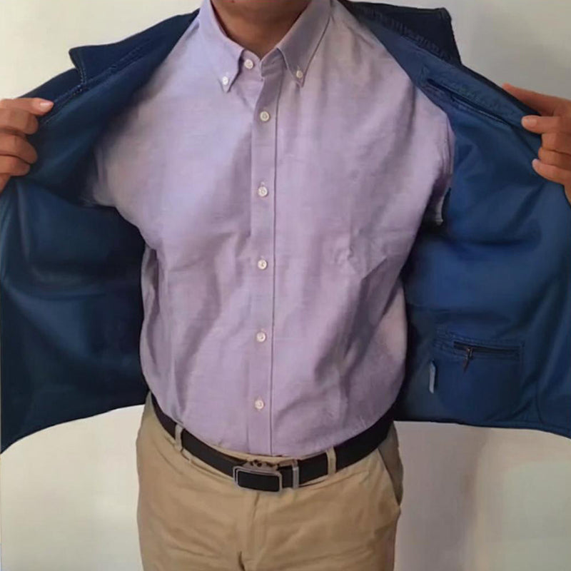 Men's Cotton Denim Vest-Plush Lining & Unlined Styles