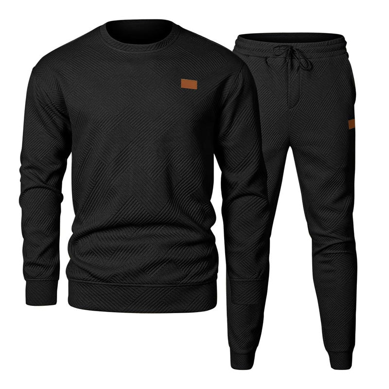 Men’s Athletic 2-Piece Set - Sweatshirt & Joggers