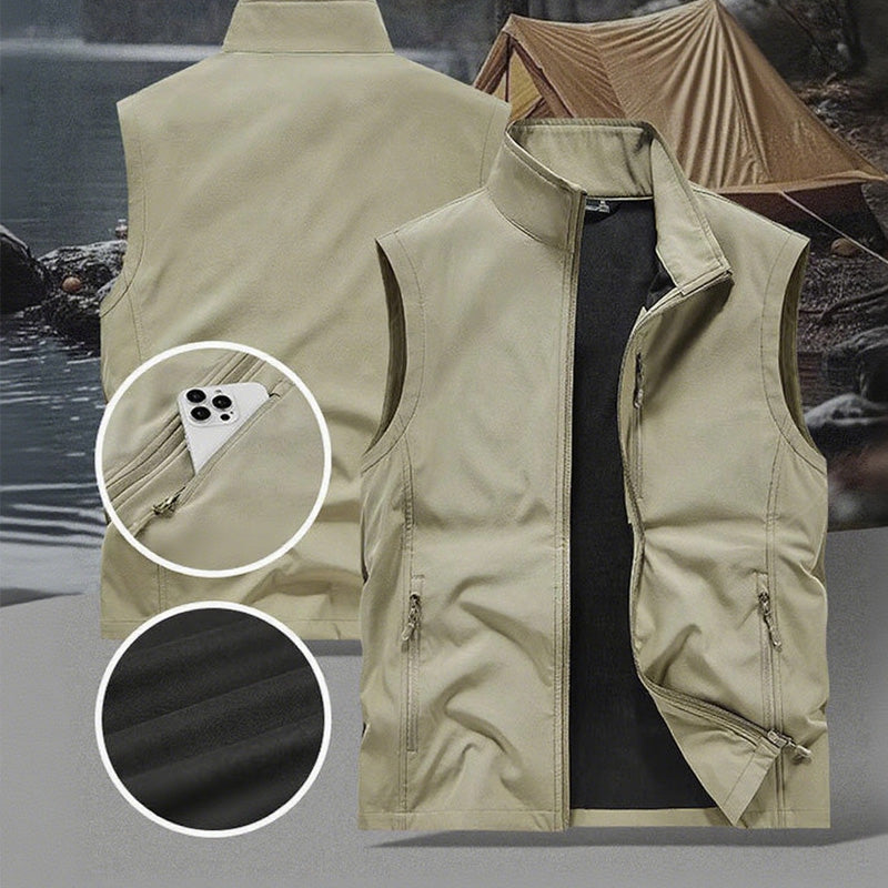 Men's Outdoor Fishing Vest with Pockets