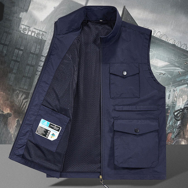 Men's Outdoor Casual Multi-Pocket Vest