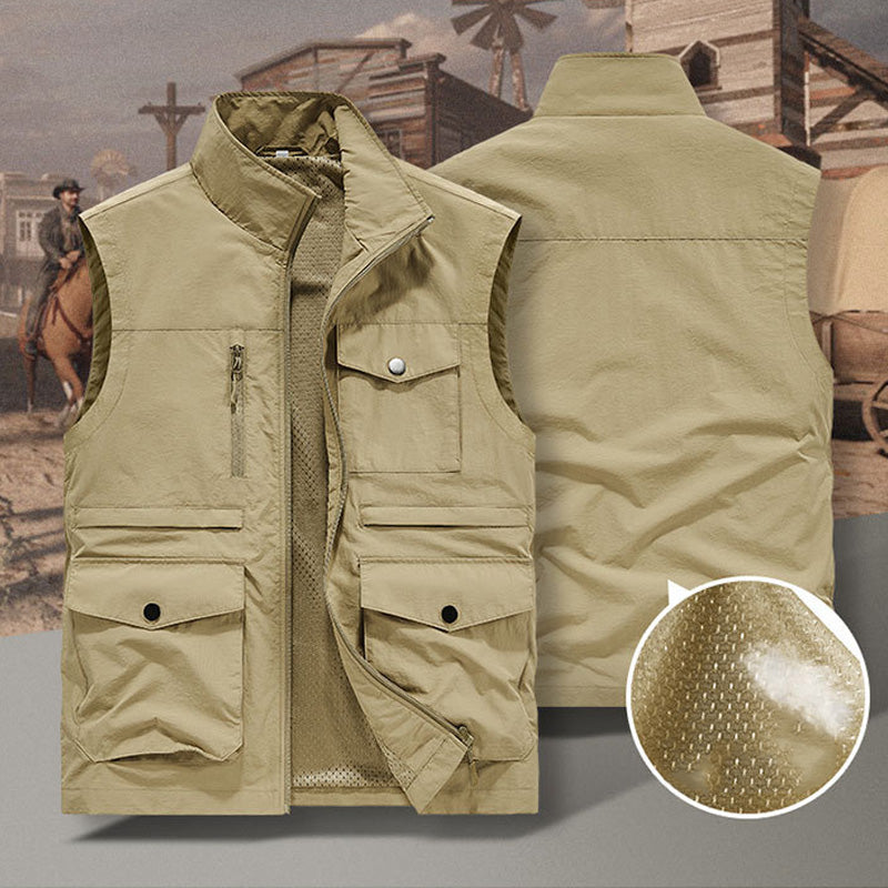Men's Outdoor Casual Multi-Pocket Vest
