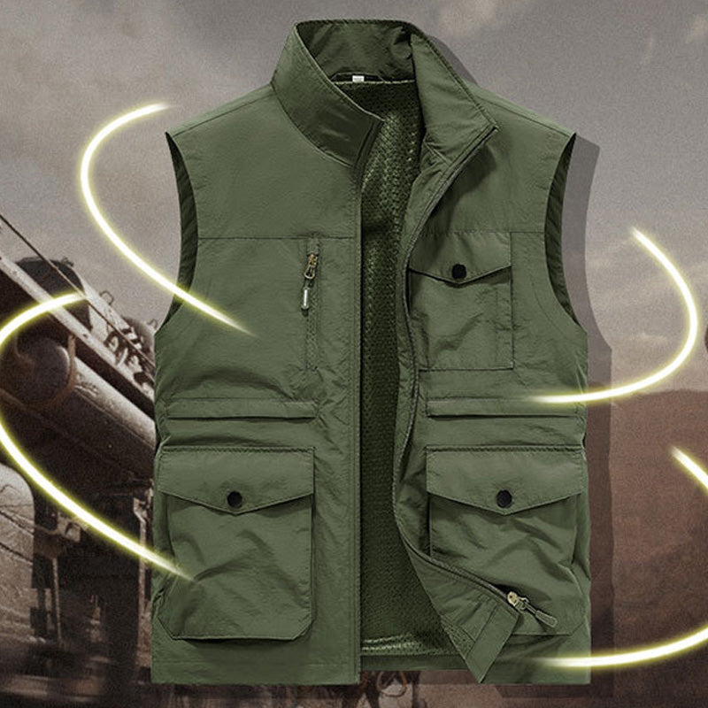 Men's Outdoor Casual Multi-Pocket Vest