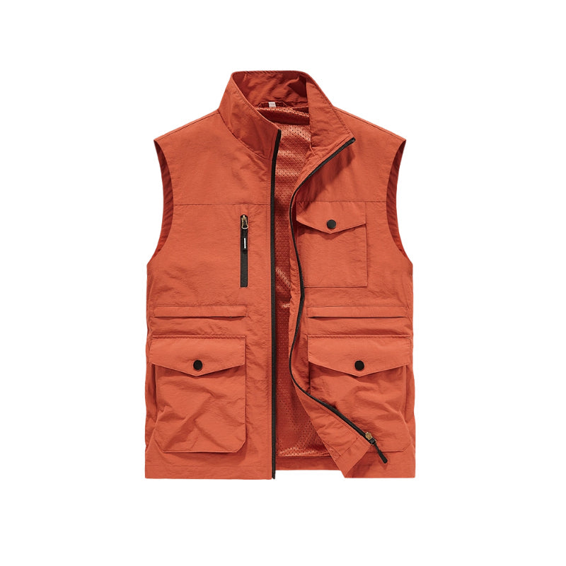 Men's Outdoor Casual Multi-Pocket Vest