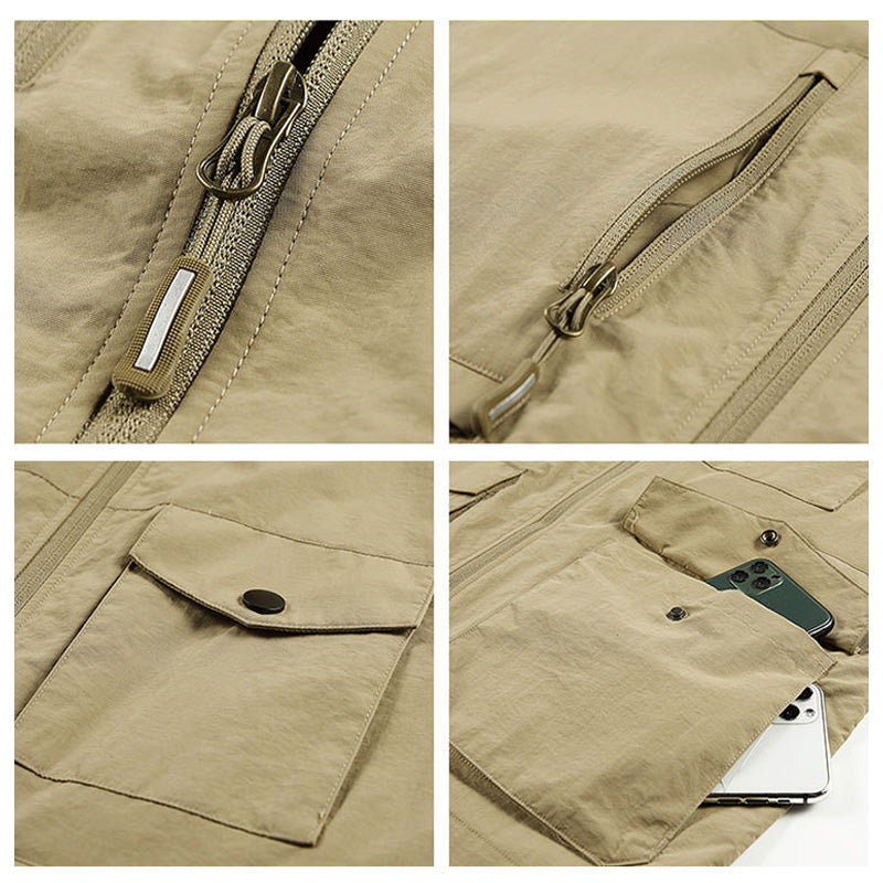 Men's Outdoor Casual Multi-Pocket Vest