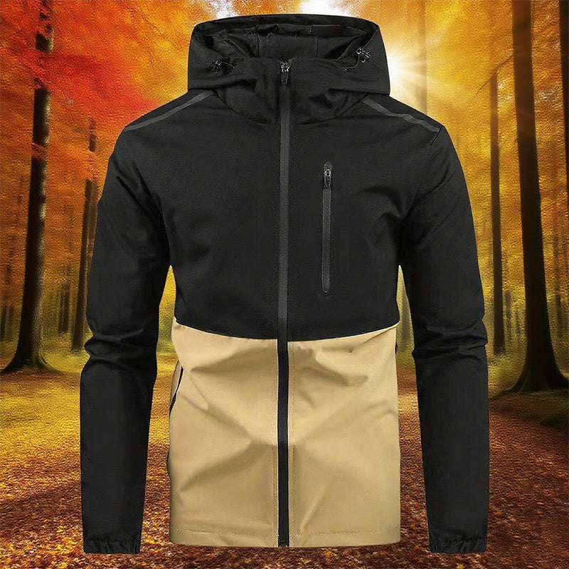 🎉🛍️HOT SALE 50% OFF🎉Men’s Color-block Hooded Windproof Casual Jacket