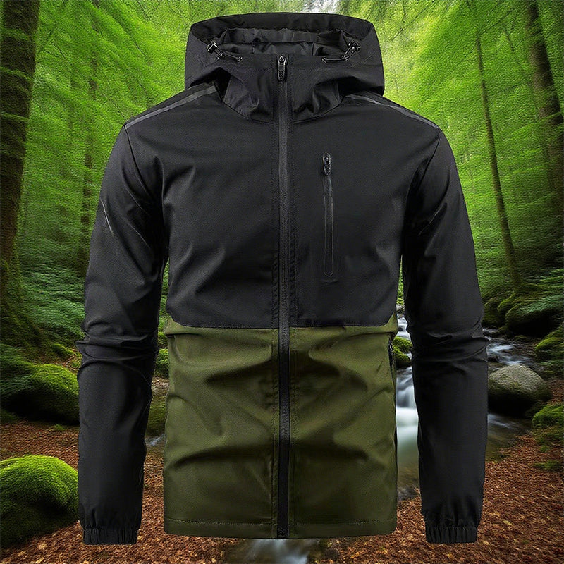 🎉🛍️HOT SALE 50% OFF🎉Men’s Color-block Hooded Windproof Casual Jacket