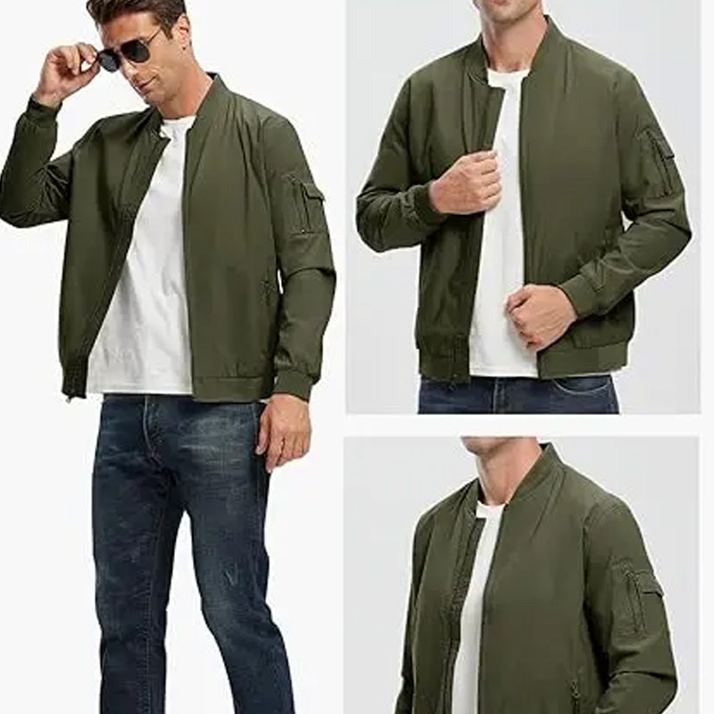 💥New Arrivals: 50% Off-Men's Lightweight Bomber Jacket