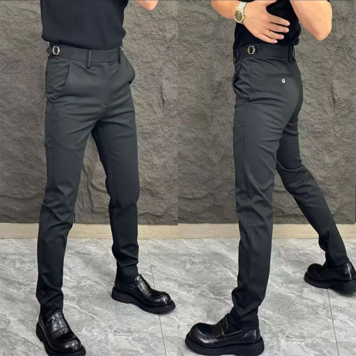 Men's Stretch Suit Trousers