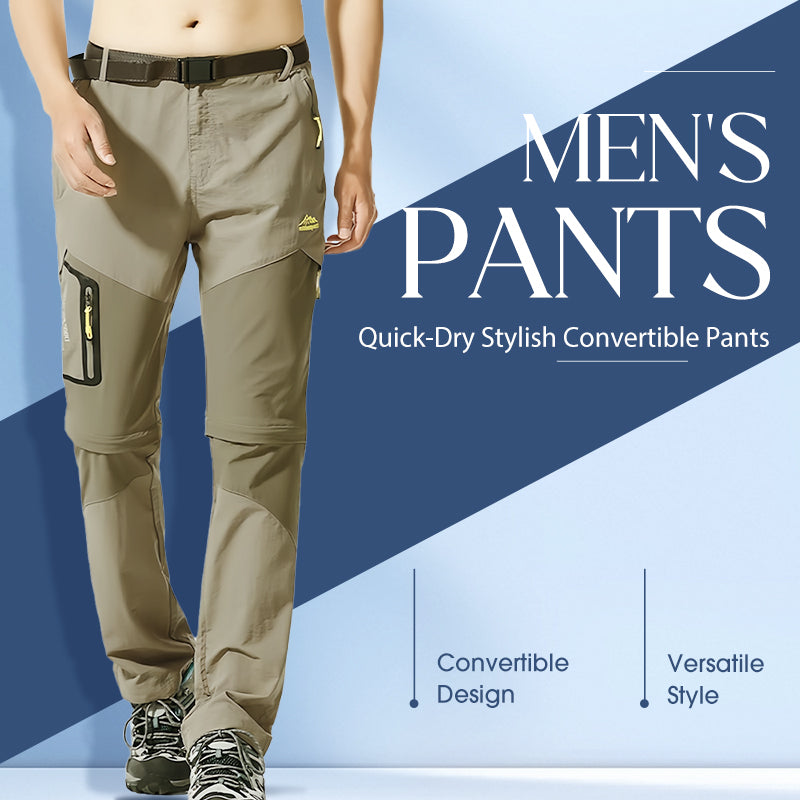 👖 Men's Detachable Multi-Functional Work Pants