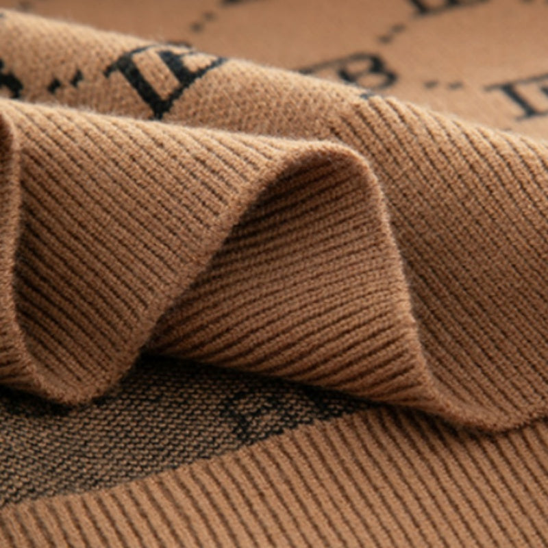 Men’s Trendy Long-Sleeve Slim Fit Pullover