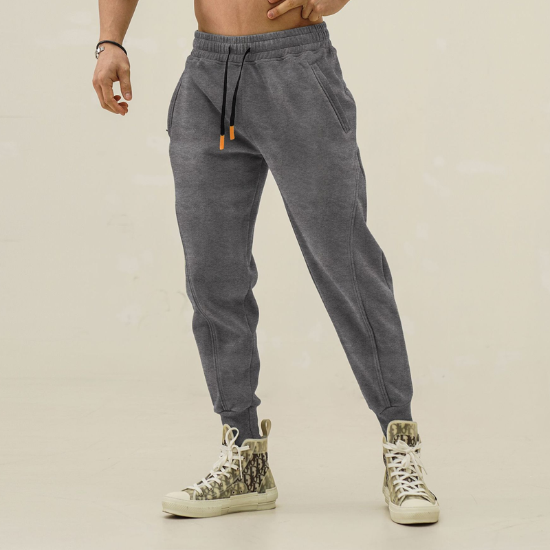 Men’s Sporty Loose Fit Pants With Drawstring