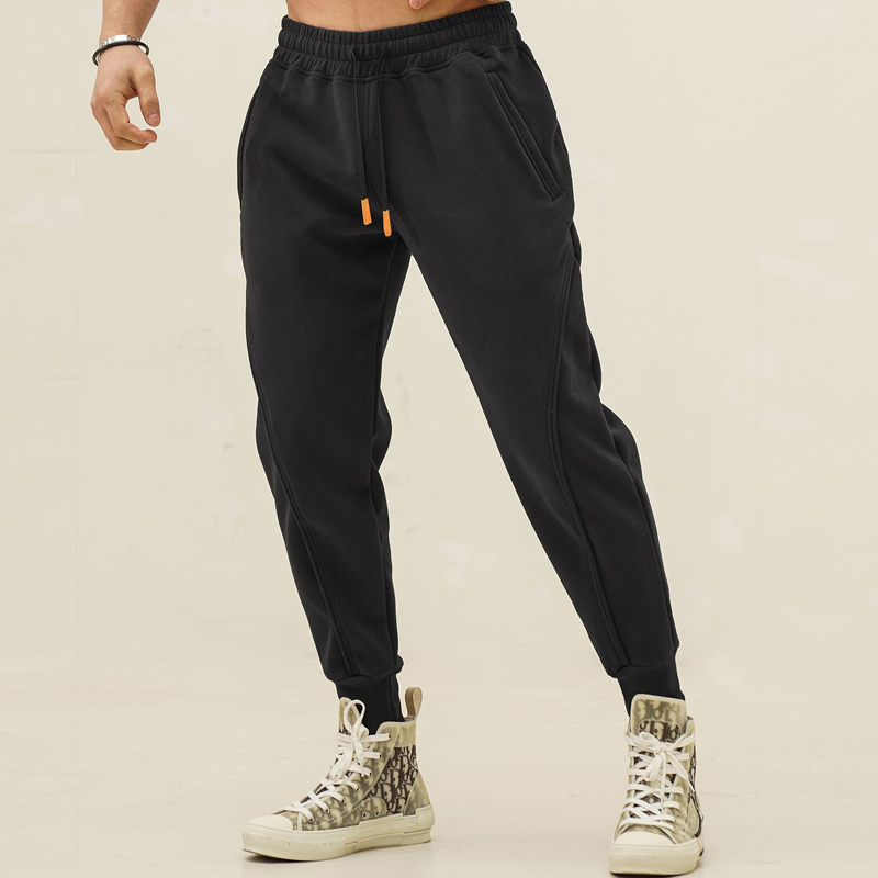 Men’s Sporty Loose Fit Pants With Drawstring
