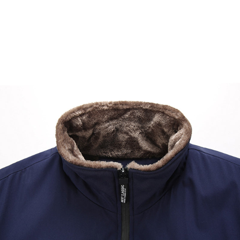 Men's Warm Plush Lined Jacket