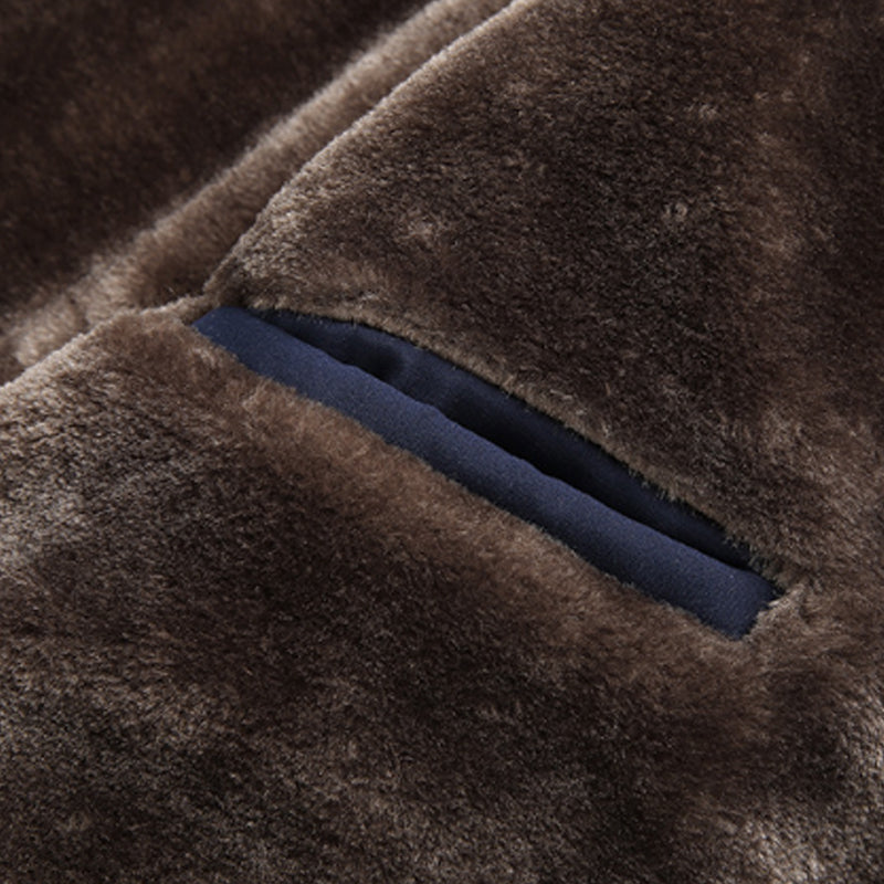 Men's Warm Plush Lined Jacket