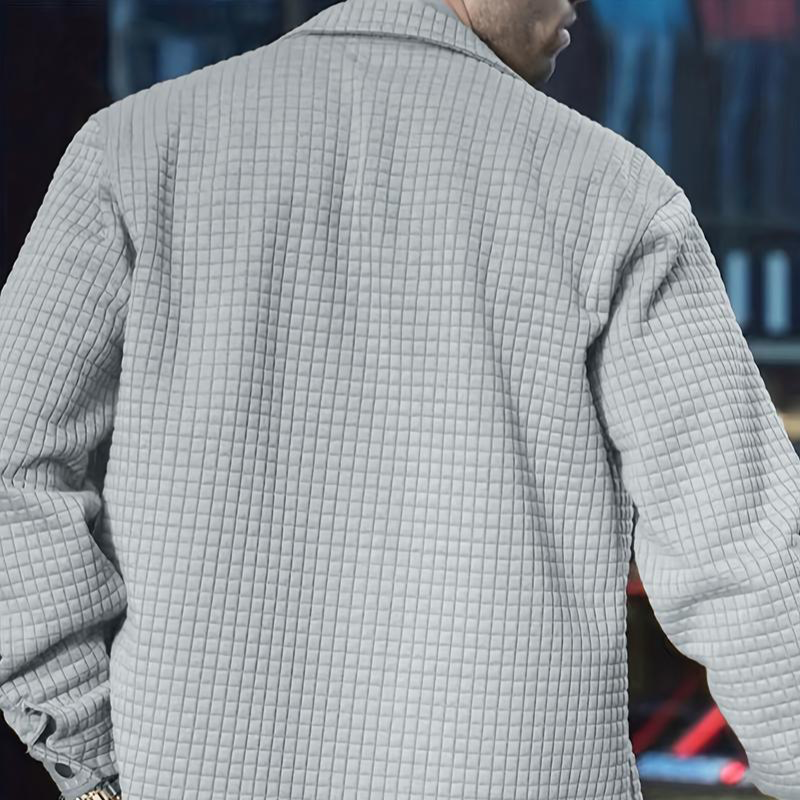 Men's Casual Fashion Solid-Color Jacket -👍Classic Style, Everyday Comfort!👔