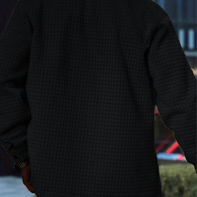 Men's Casual Fashion Solid-Color Jacket -👍Classic Style, Everyday Comfort!👔