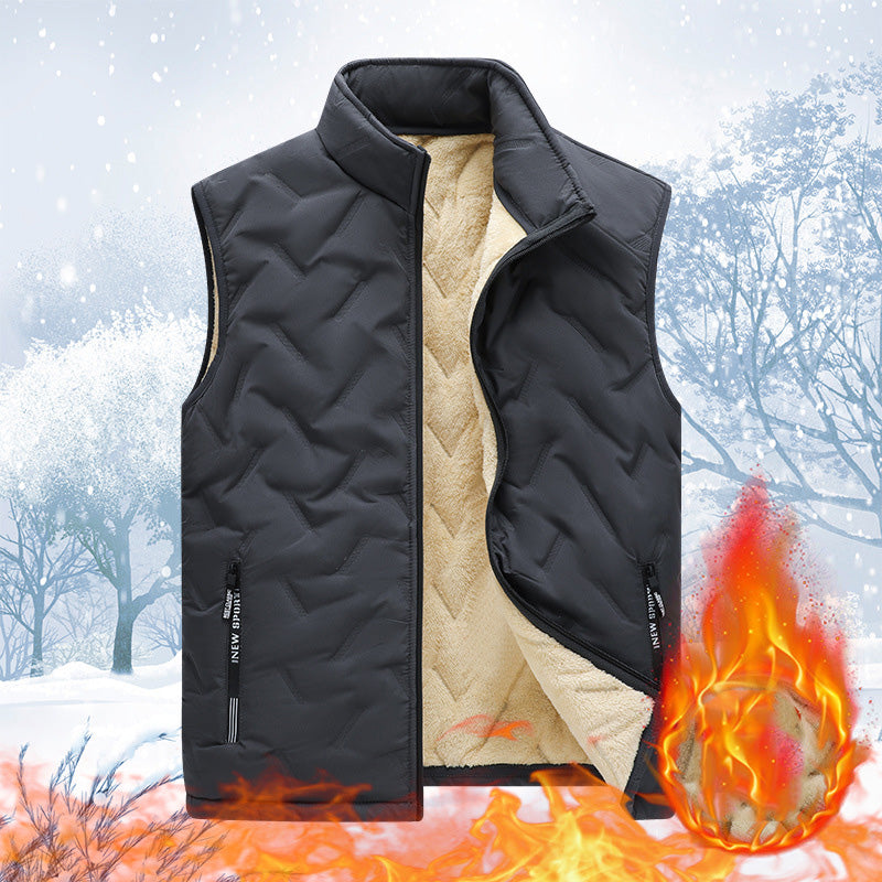 Men's Winter Warm Casual Quilted Vest