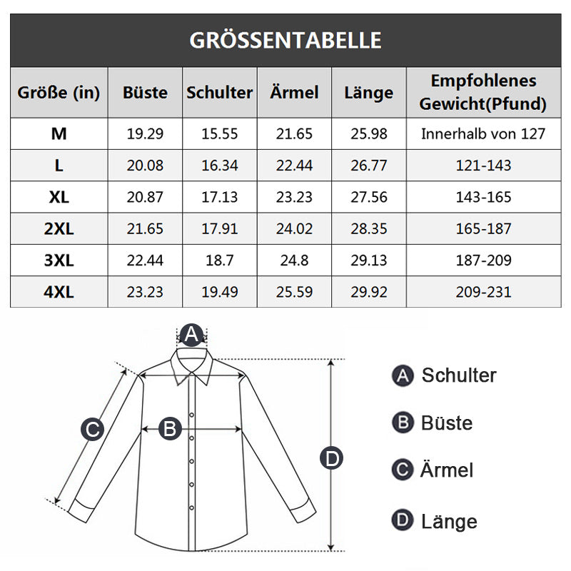 Men's Faux Plush Shirt&Sweater Fake 2-piece Top