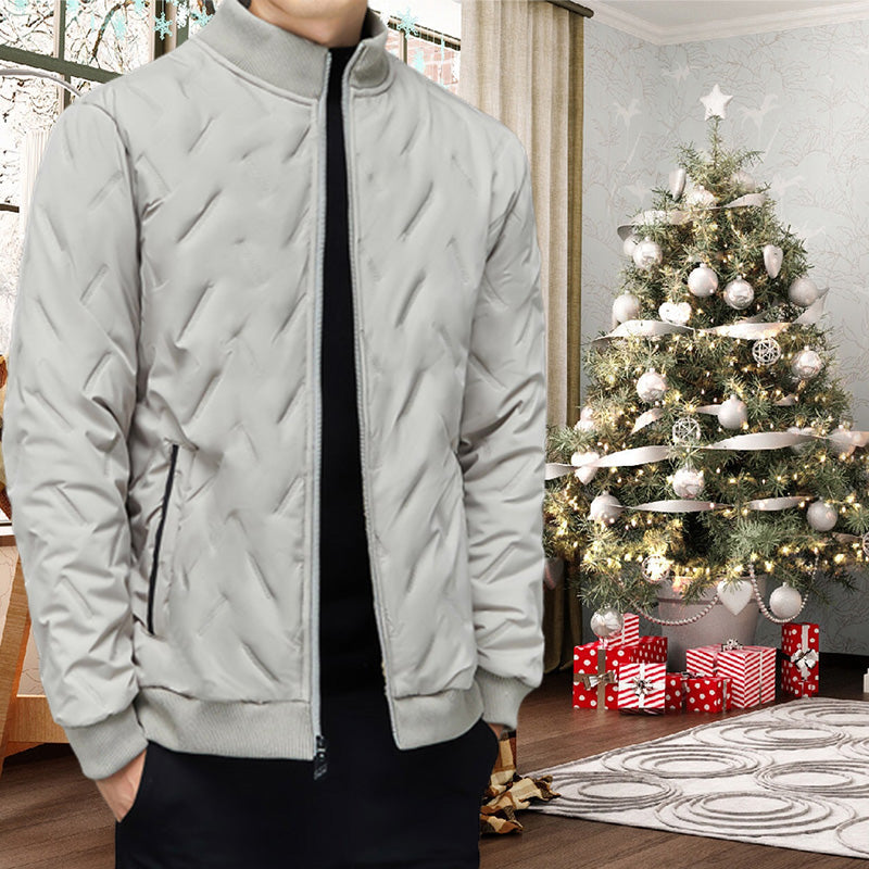 ❄️Men's Winter Casual Thickened Warm Stand-Up Collar Jacket