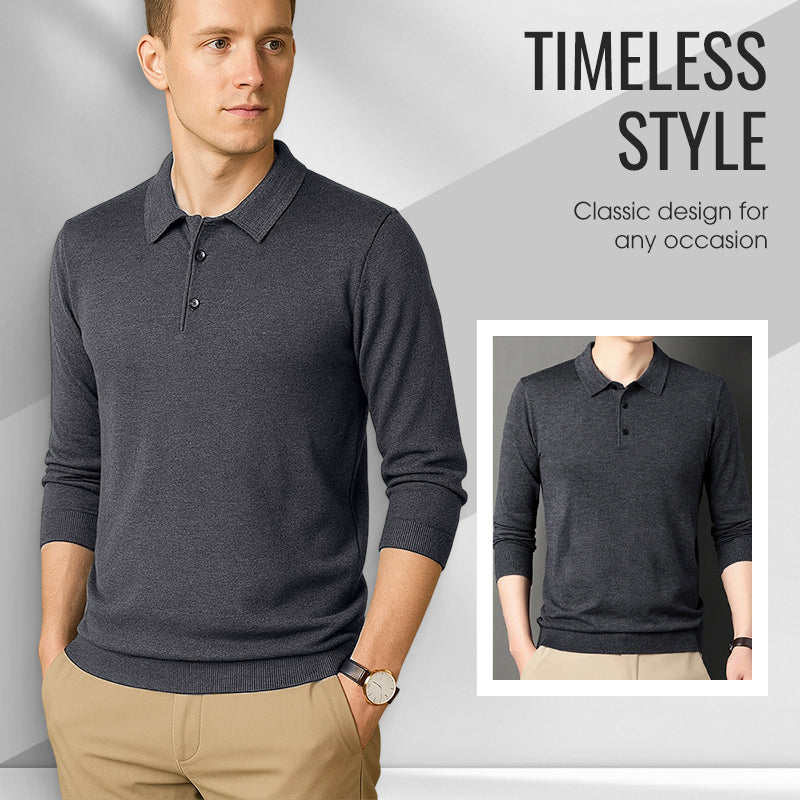Men’s Casual Long Sleeve Shirt（50% OFF）