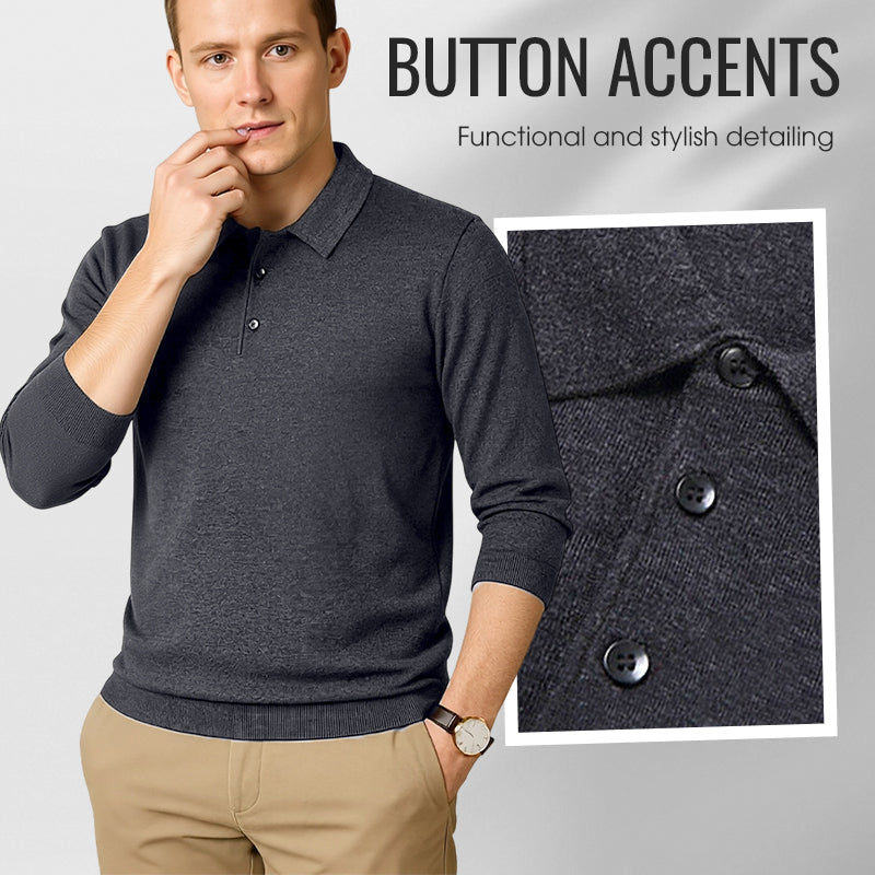 Men’s Casual Long Sleeve Shirt（50% OFF）