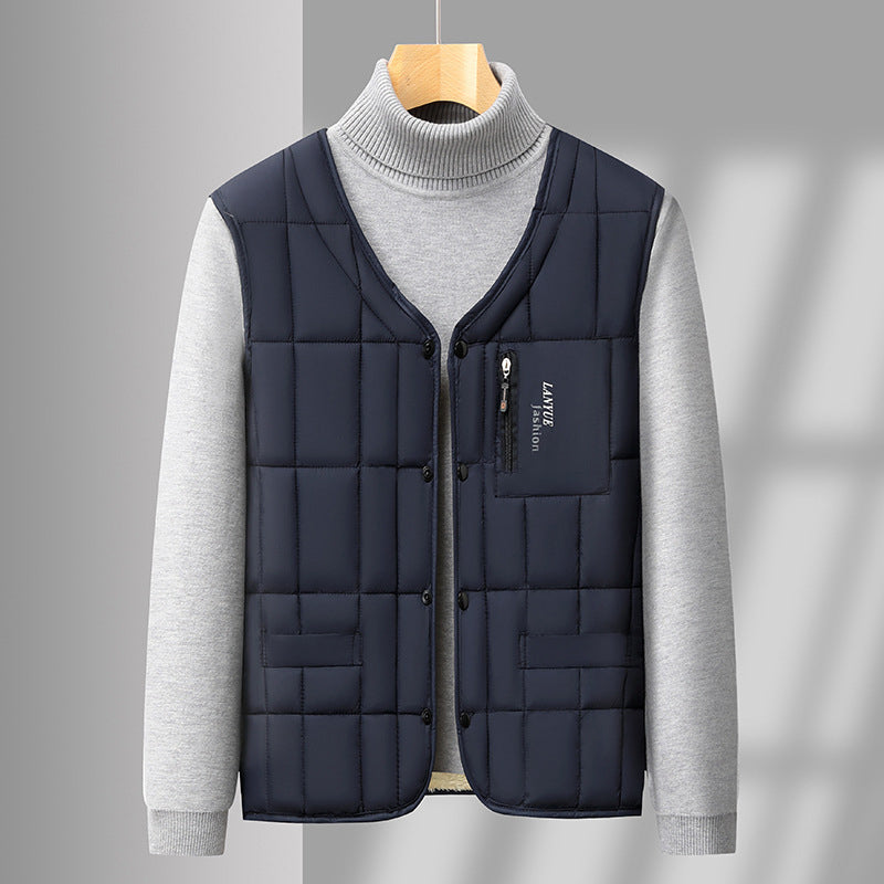 Men's Winter Warm Vest with Pockets