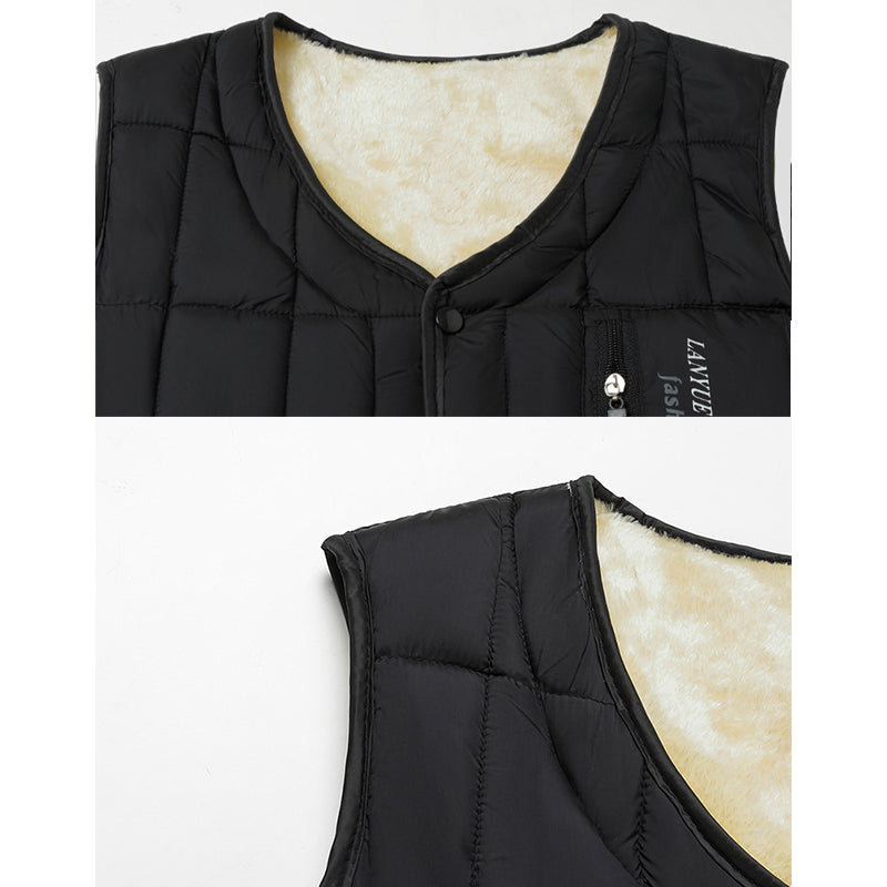 Men's Winter Warm Vest with Pockets
