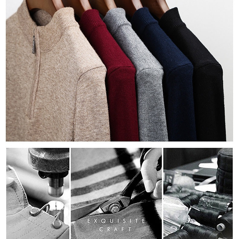 Men's Half-Turtleneck Sweater