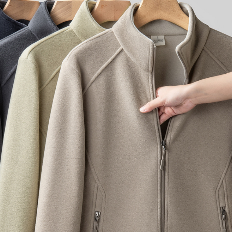 Men's Relaxed-Fit Casual Plush-Lining Jacket