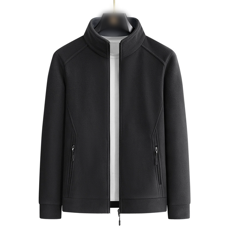 Men's Relaxed-Fit Casual Plush-Lining Jacket