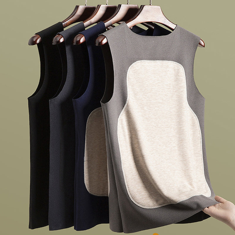 93% wool 👍Men's Stretch Slim-Fit Warm Vest