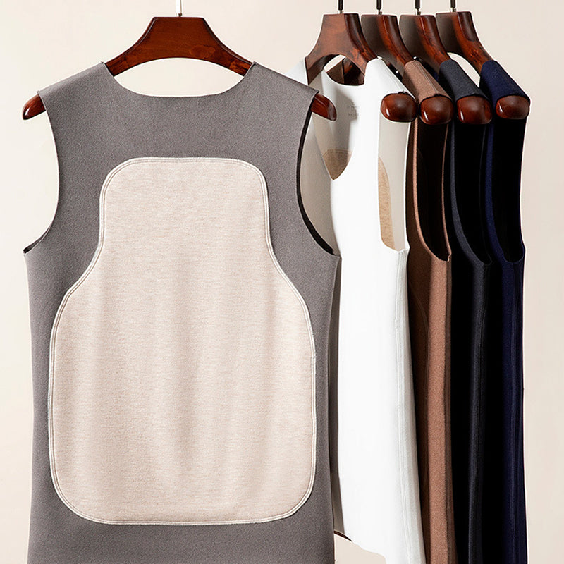 93% wool 👍Men's Stretch Slim-Fit Warm Vest