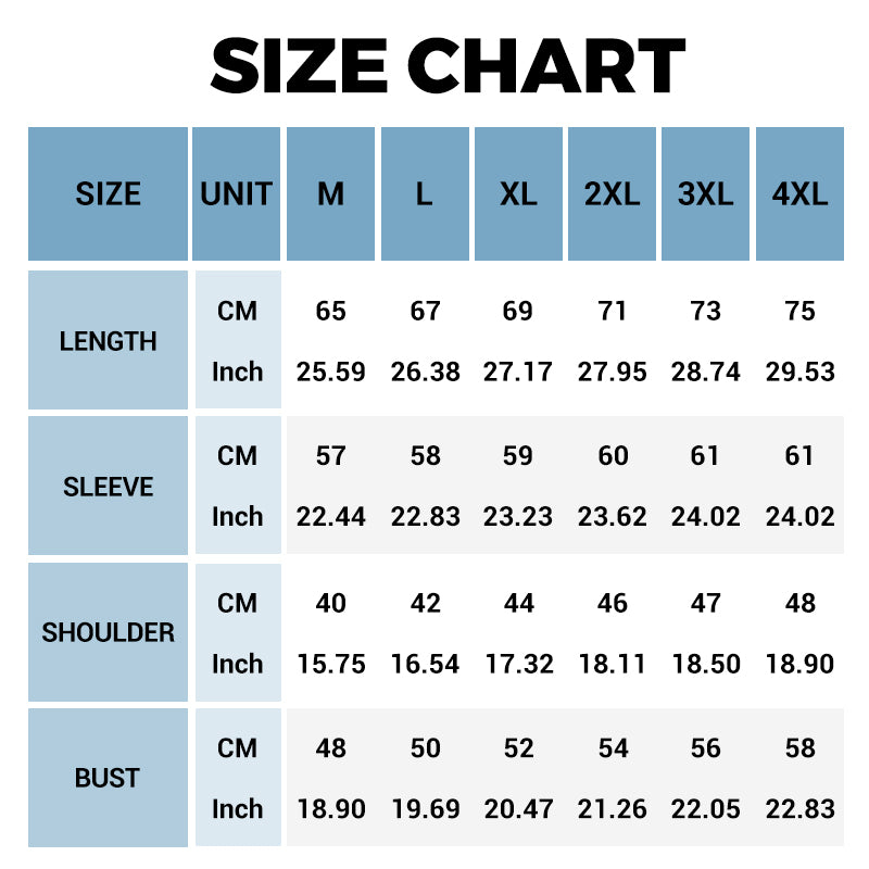 Men's Hidden Zipper Shirt / Easy to Put On and Take Off